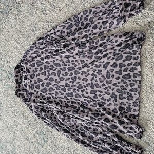 Maurices Cheetah Print Top